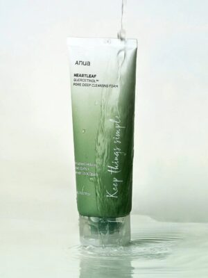 Anua Heartleaf Quercetin Deep Cleansing Foam 
أملا هارتليف – رغوة تنظيف عميقة مع الكيرسيتين
