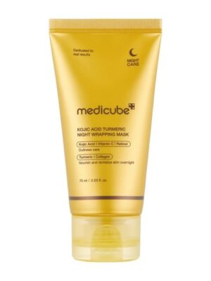 [Medicube] Kojic Acid Turmeric Night Wrapping Mask - 75ml / ماسك الليل بحمض الكوجيك والكركم